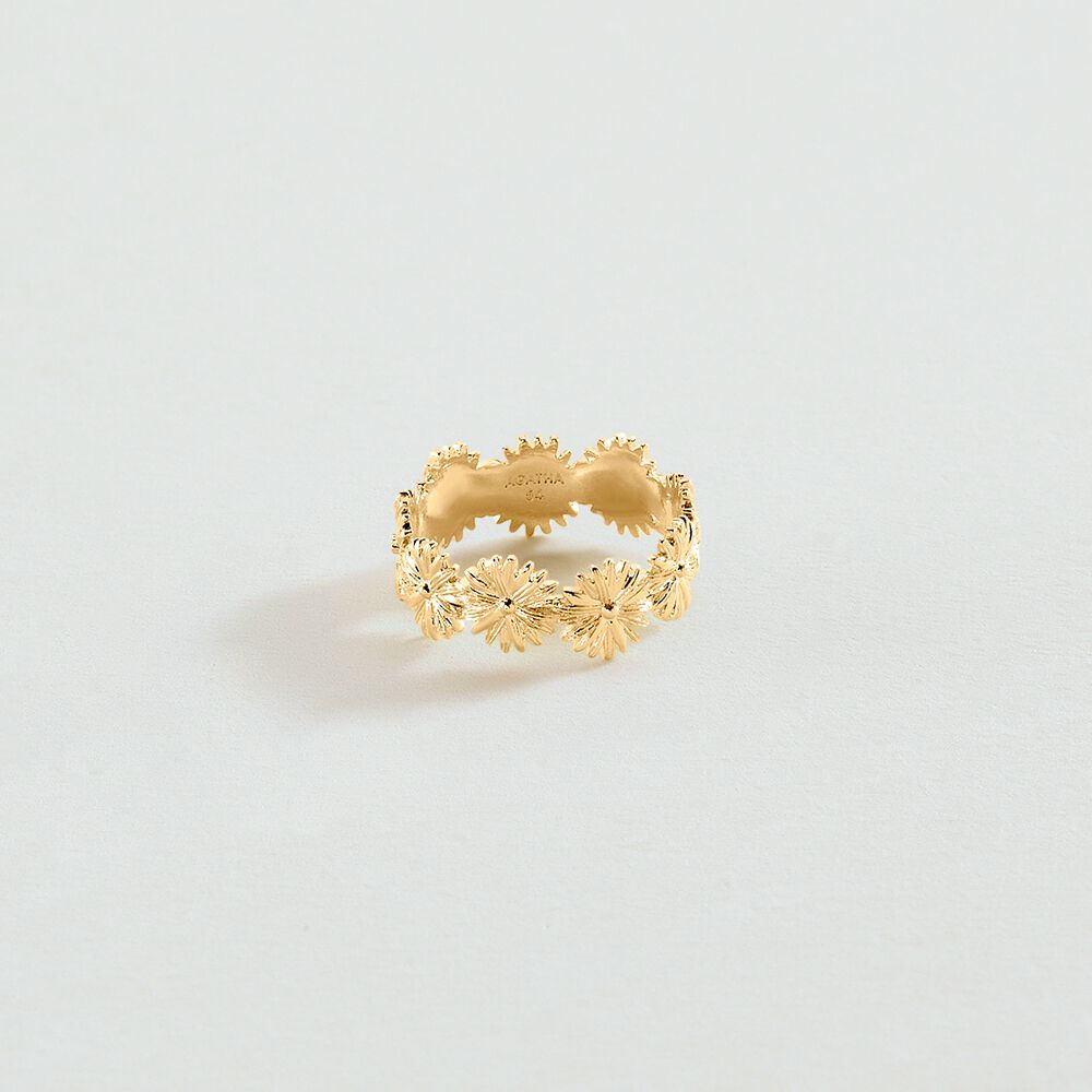 Large ring BLOSSOM - Golden - Jewellery  | Agatha