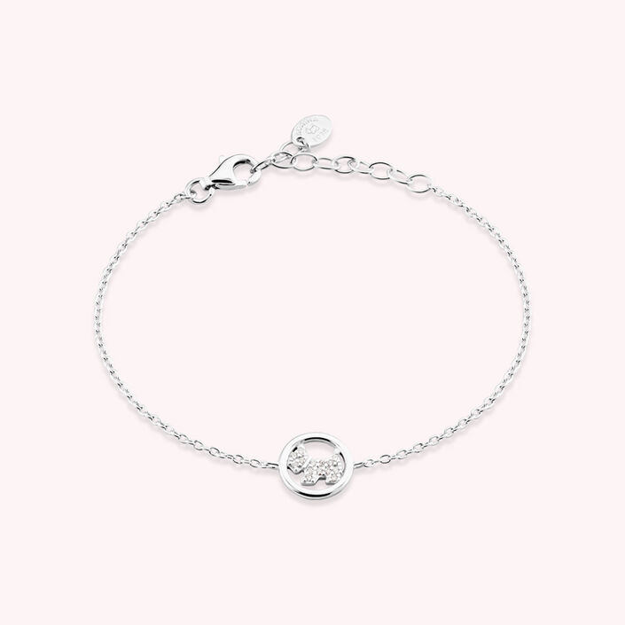 Link bracelet PIBLACK - Crystal / Silver - All bracelets  | Agatha