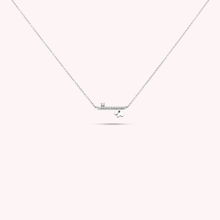 Choker necklace BRIGHTY - Crystal / Silver - All jewellery  | Agatha