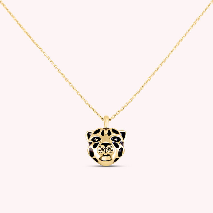 Mid-length necklace LEO - Leopard - All jewellery  | Agatha