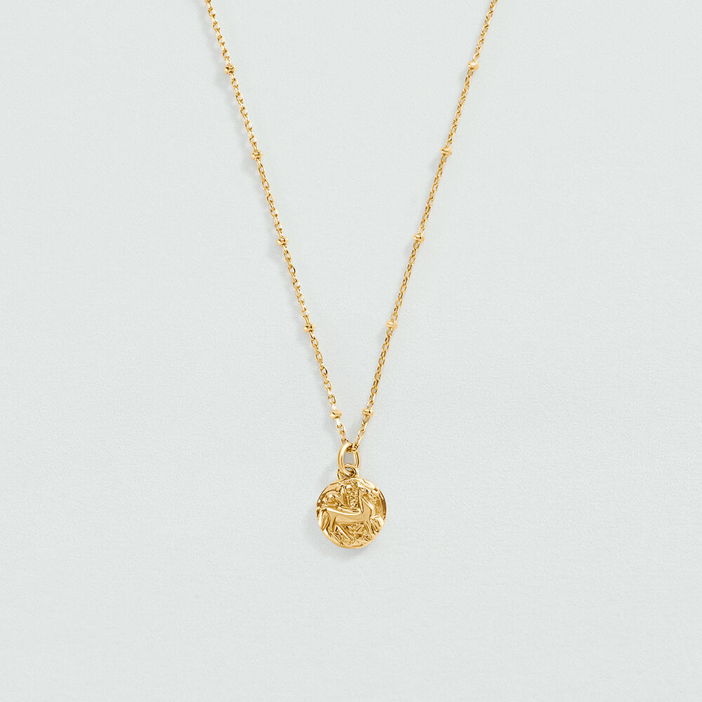 Choker necklace PONT DES ARTS - Golden - Atelier parisien  | Agatha