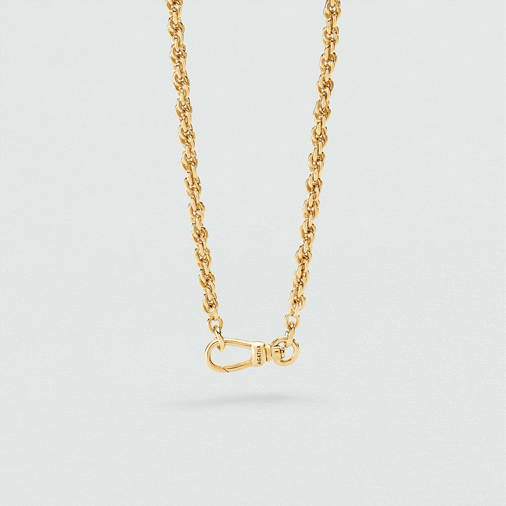 Long necklace ROPE CHAIN - Golden - Jewellery  | Agatha