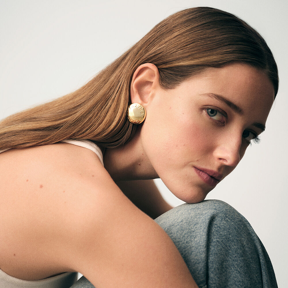 Long earrings PALAIS ROYAL - Golden - Earrings  | Agatha