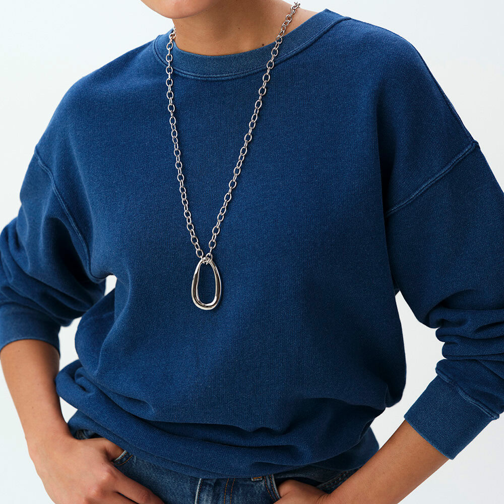 Long necklace ABBESSES - Silver - Long necklace  | Agatha