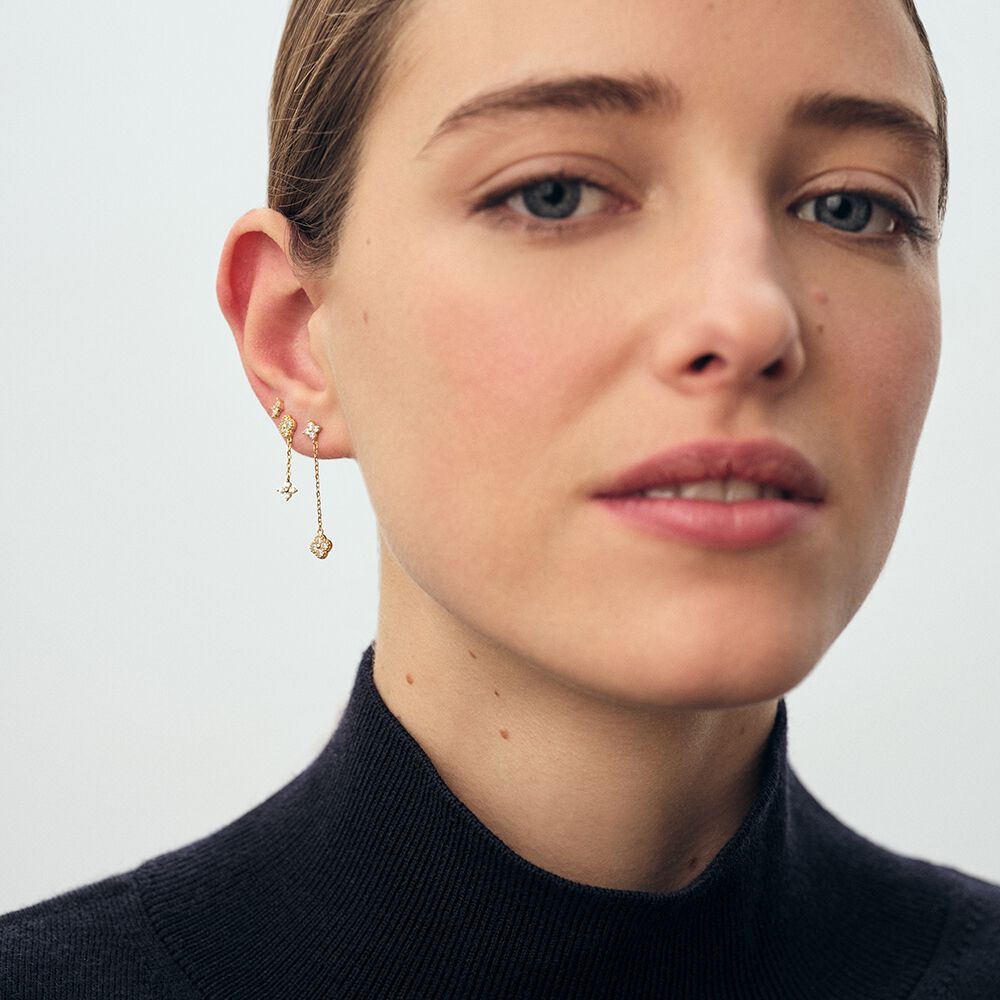 Piercing stud MIX& MATCH - Crystal / Golden - Jewellery  | Agatha