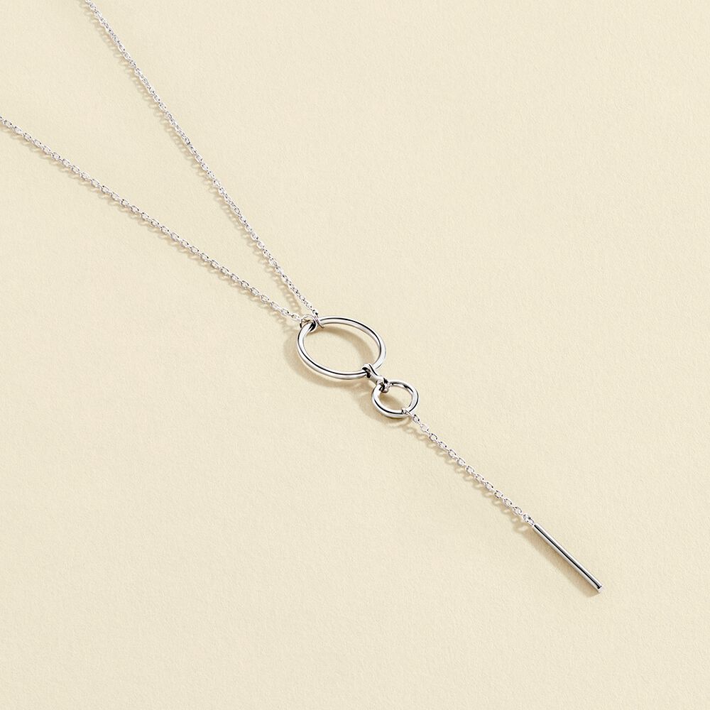 Long necklace PHILRING - Silver - All jewellery  | Agatha