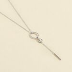 Long necklace PHILRING - Silver - All jewellery  | Agatha