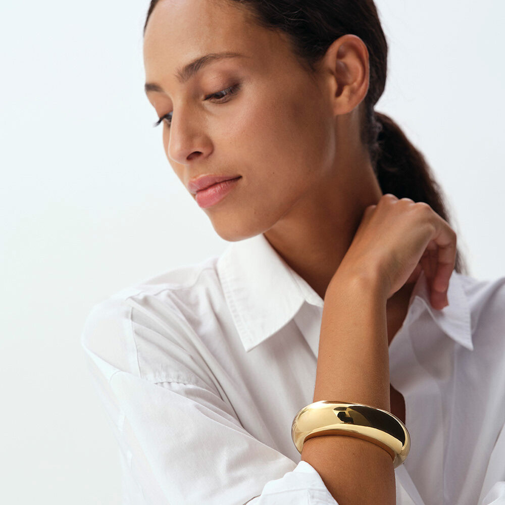Bangle GRAND PALAIS - Golden - Bangle  | Agatha