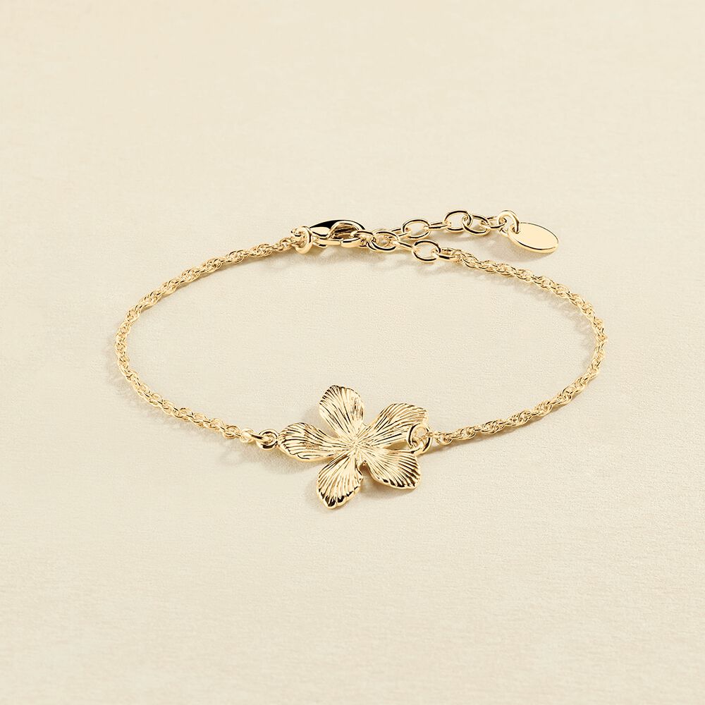 Link bracelet BLOOM - Golden - All bracelets  | Agatha