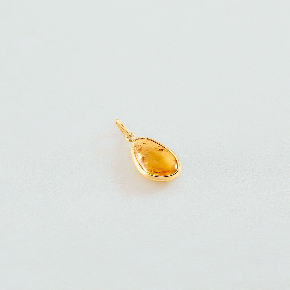 Pendant NATURAL STONE - Citrine - Jewellery  | Agatha