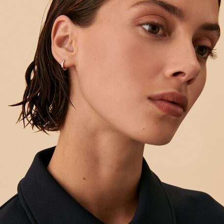 Hoop piercing CRIOLLA - Silver - All jewellery  | Agatha