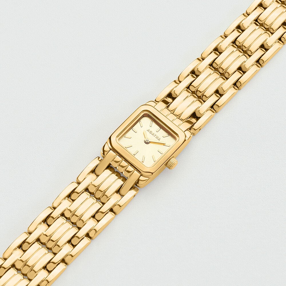 Metal watch CONCORDE - Golden - New in  | Agatha