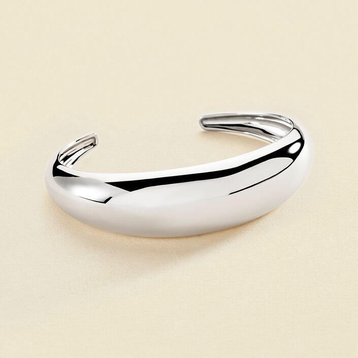 Cuff ICONIQUE - Silver - All bracelets  | Agatha