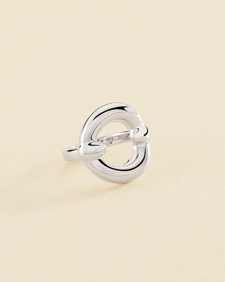 Large ring INES - Silver - All jewellery  | Agatha