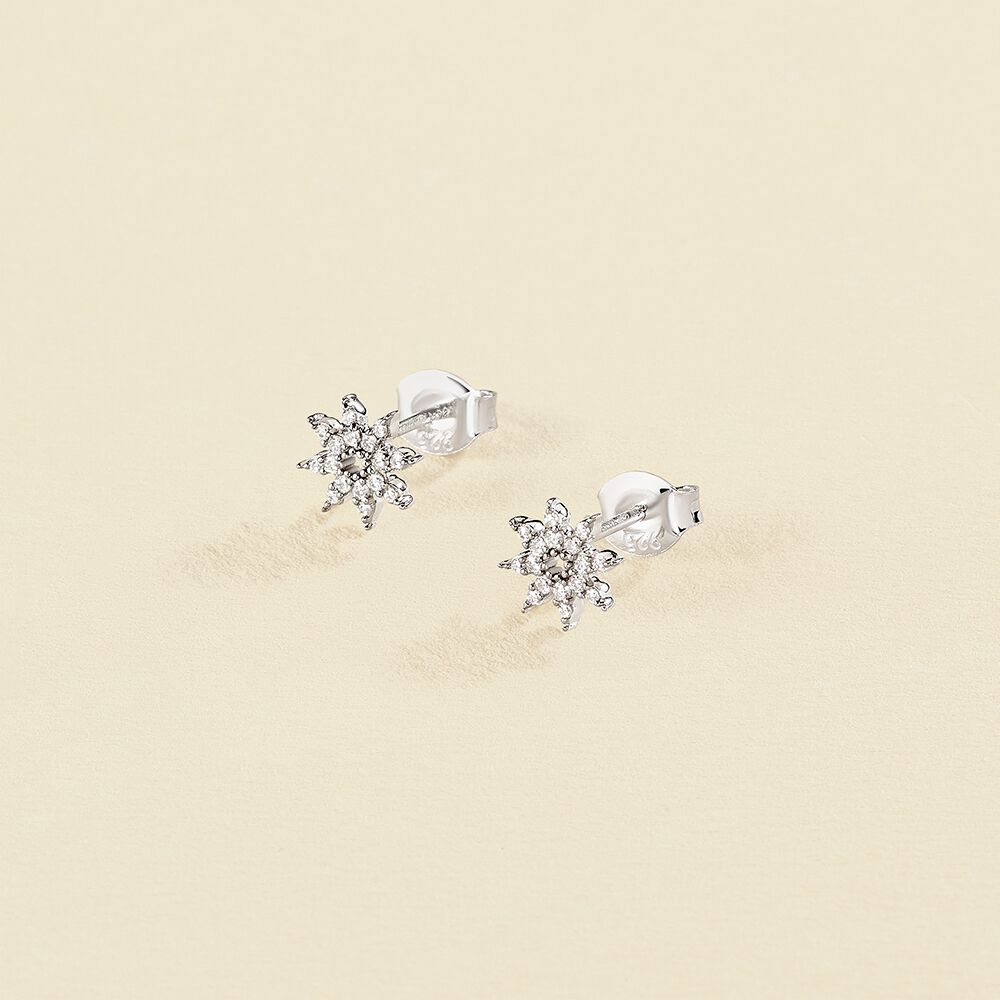 Space best sale stud earrings