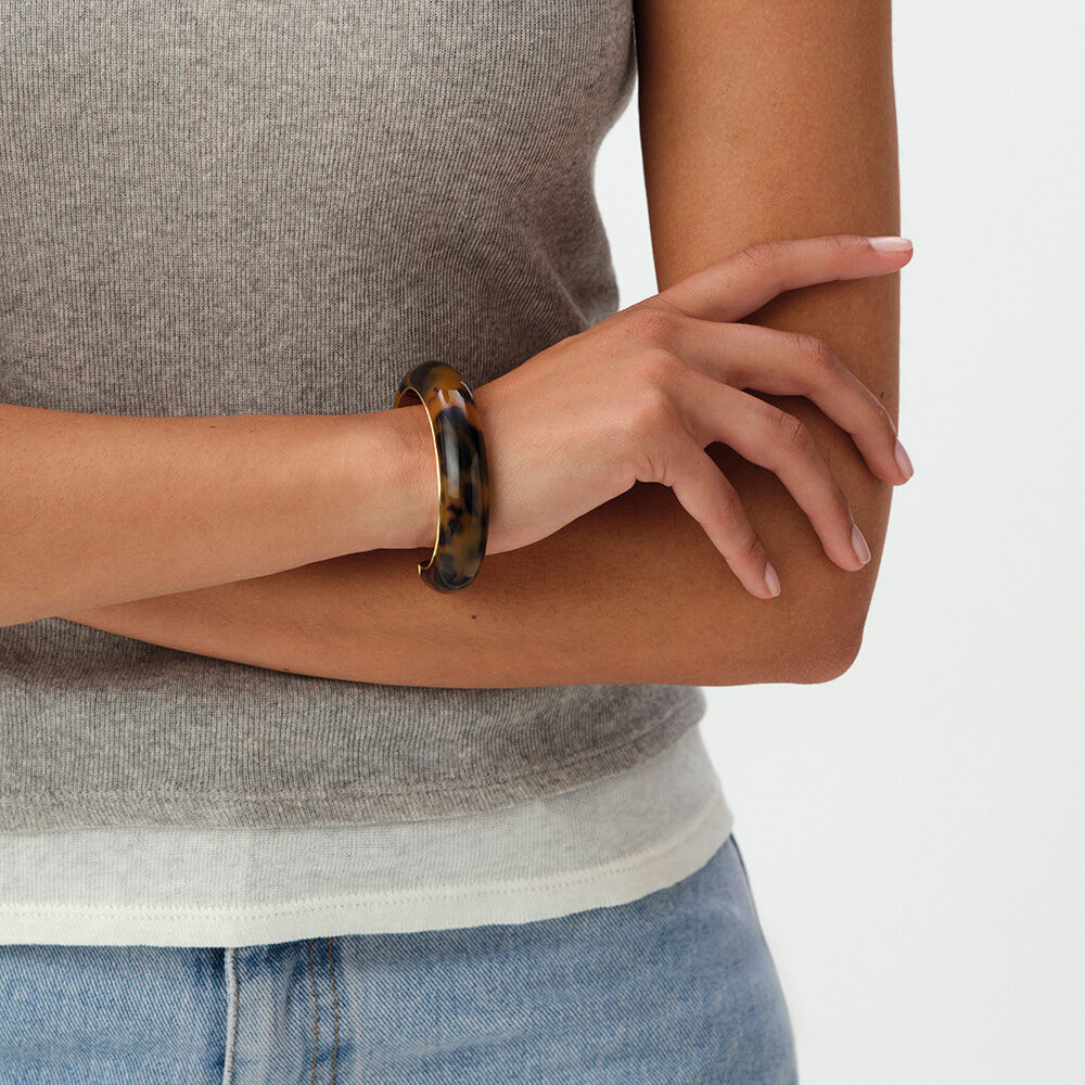 Bangle PALAIS ROYAL - Scale / Golden - BACKSTAGE  | Agatha