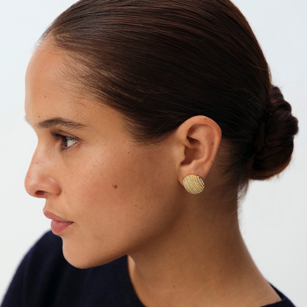 Clip earrings TURENNE - Golden - Clip earrings  | Agatha