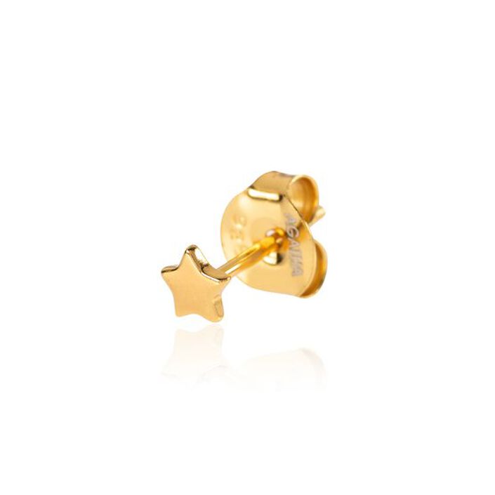 Piercing stud STARRY - Golden - All jewellery  | Agatha