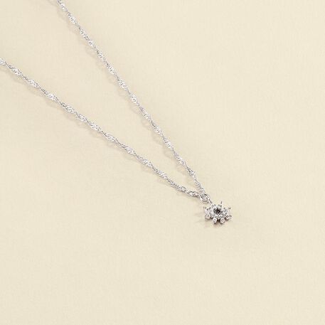 Choker necklace SPACEAG - Crystal / Silver - All jewellery  | Agatha