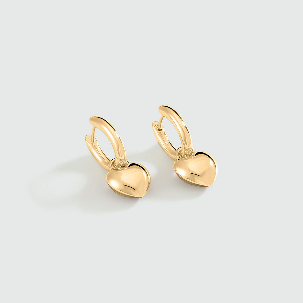 Hoops DESIREE - Golden - Earrings  | Agatha