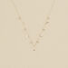 Choker necklace LUNITAS - Crystal / Silver