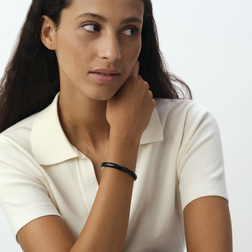 Bangle LEO - Black / Gold - Bangle  | Agatha