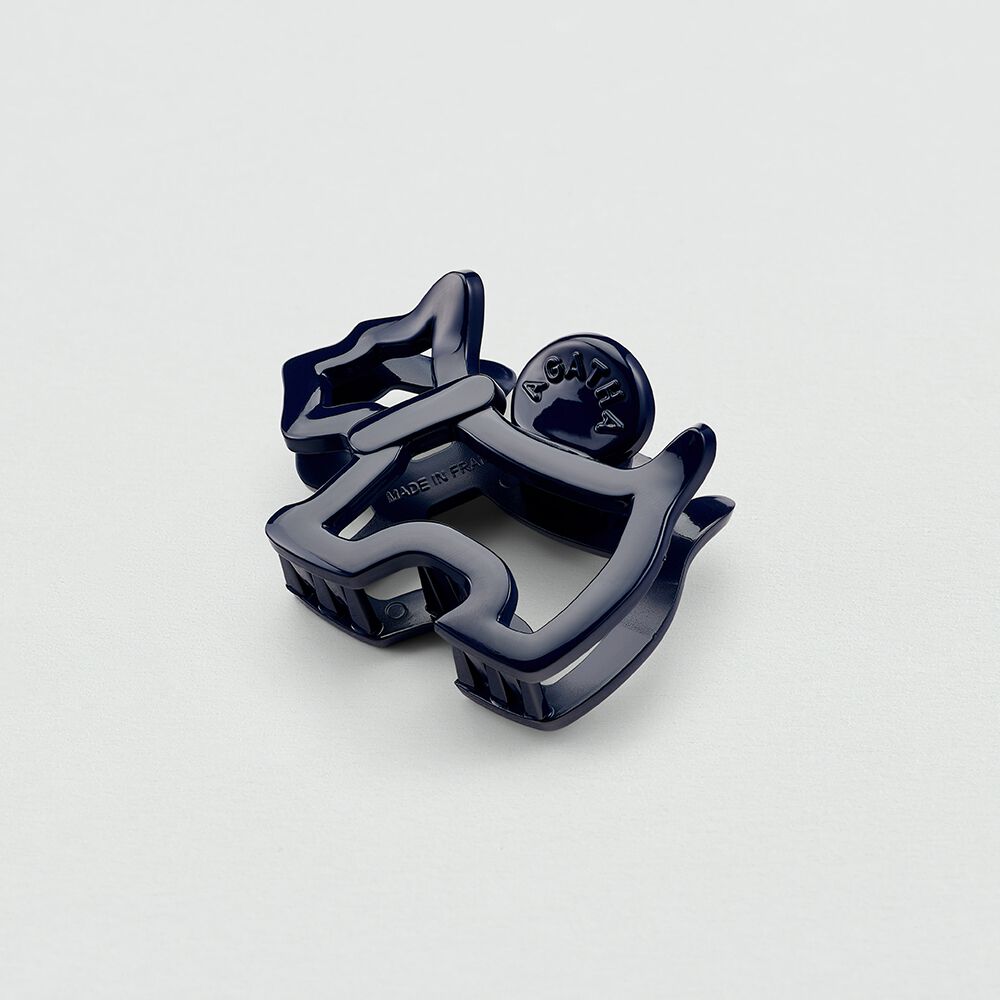 Hair accessory SCOTAJOU - Navy Blue - Accessories  | Agatha