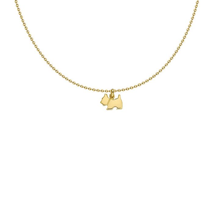 Choker necklace MINI SCOTTIE - Yellow Gold - All jewellery  | Agatha