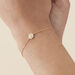 Link bracelet CRISTAL - Crystal / Gold - All bracelets  | Agatha