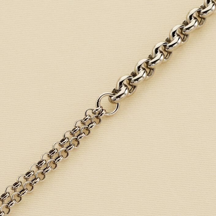 Link bracelet MIXED - Silver - All bracelets  | Agatha