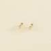 Stud earrings BRILLANT - Crystal / Gold - All earings  | Agatha