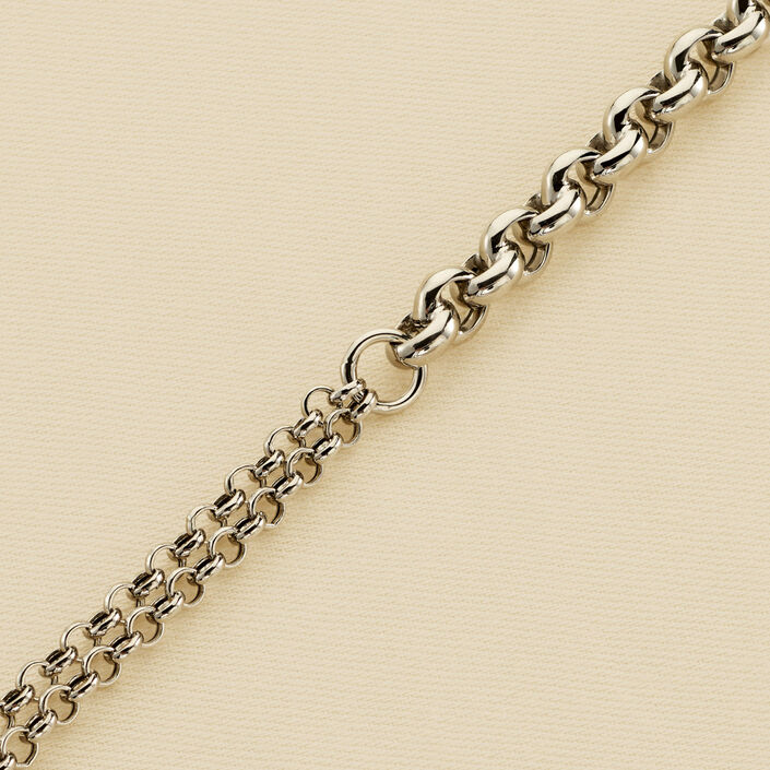 Link bracelet MIXED - Silver - All bracelets  | Agatha