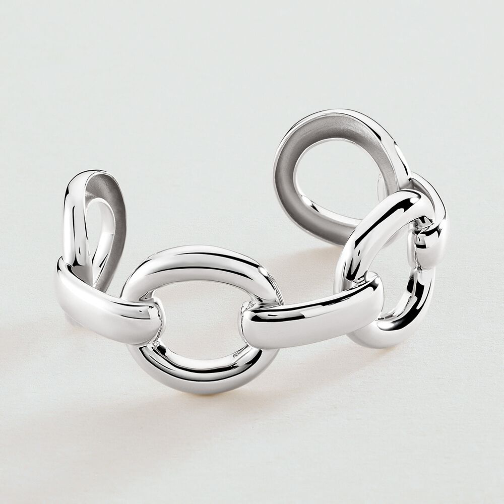 Cuff ICONIQUE - Silver - Bracelets  | Agatha