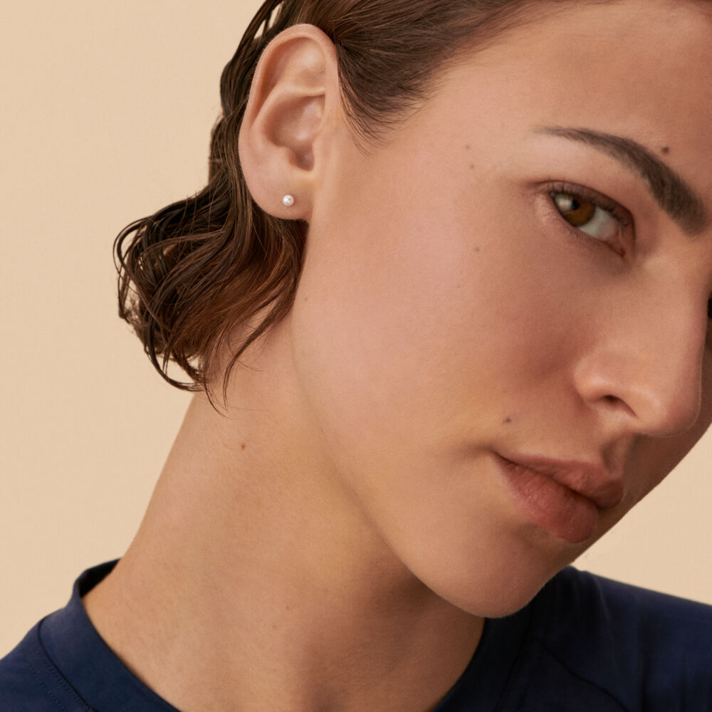 Piercing stud LOUNA - Pearl / Gold - Jewellery  | Agatha