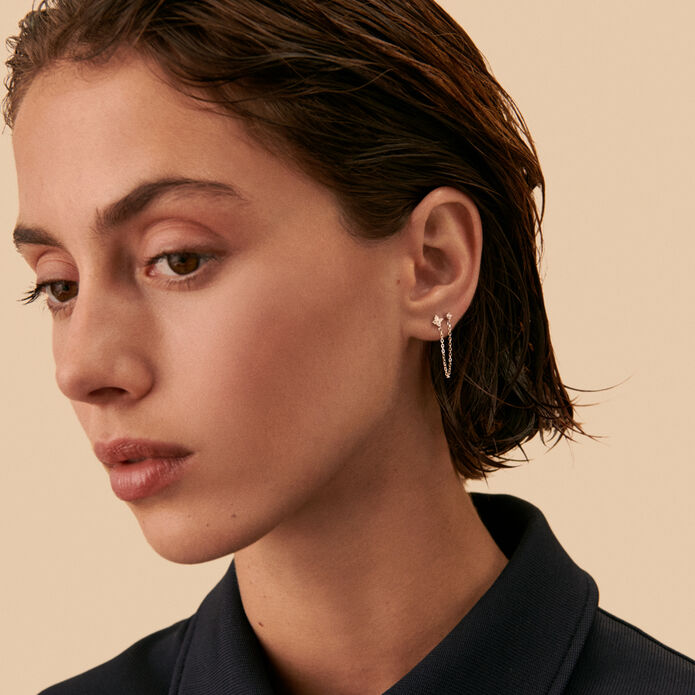 Piercing stud MIX& MATCH - Crystal / Silver - All jewellery  | Agatha
