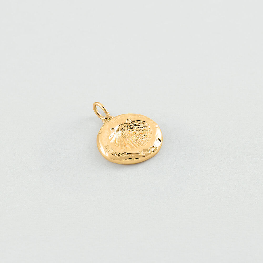Pendant SHELL - Golden -   | Agatha
