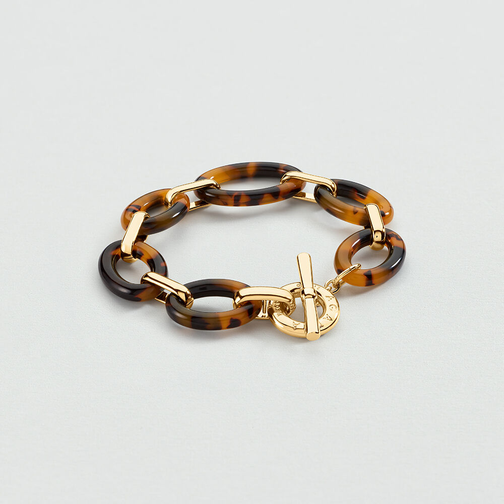Link bracelet ARIA - Scale / Golden - Bracelets  | Agatha