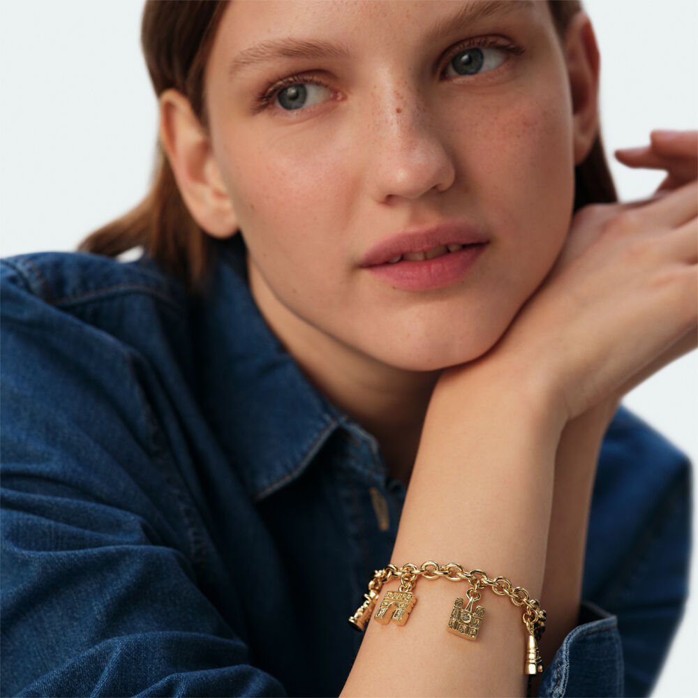 Link bracelet PARIS - Golden - Bracelets  | Agatha