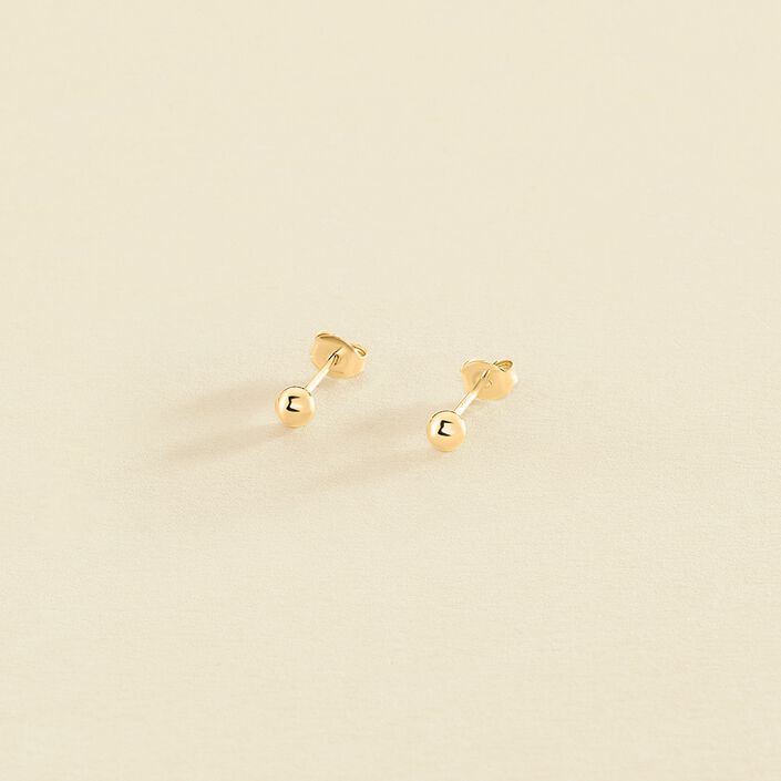 Stud earrings SOL - Golden - All earings  | Agatha