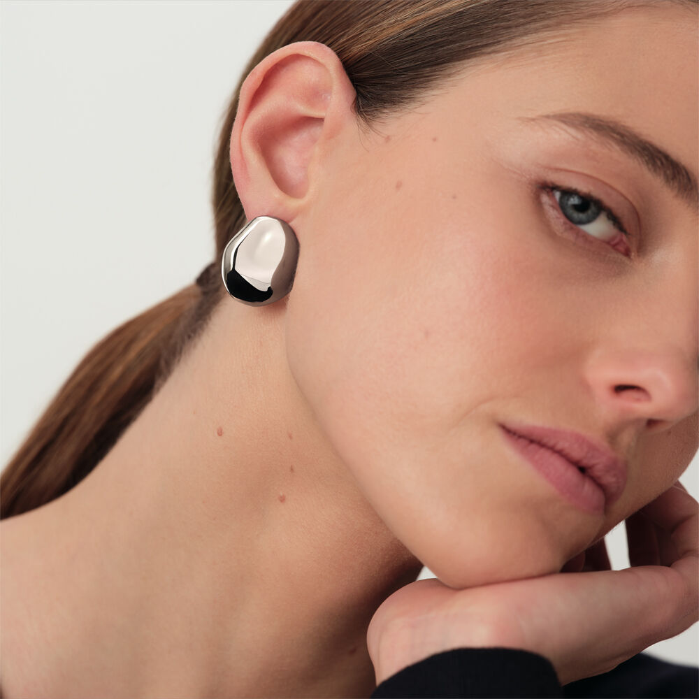 Long earrings ODYSS&Eacute;E - Silver - Earrings  | Agatha