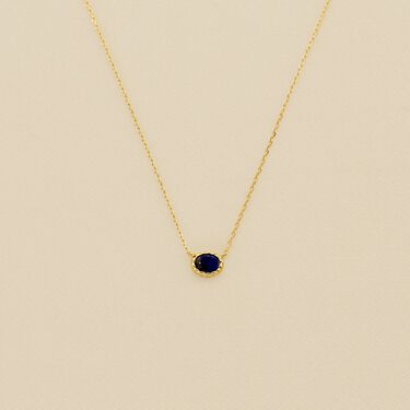 Choker necklace ATMA - Lapis/ blue - All jewellery  | Agatha