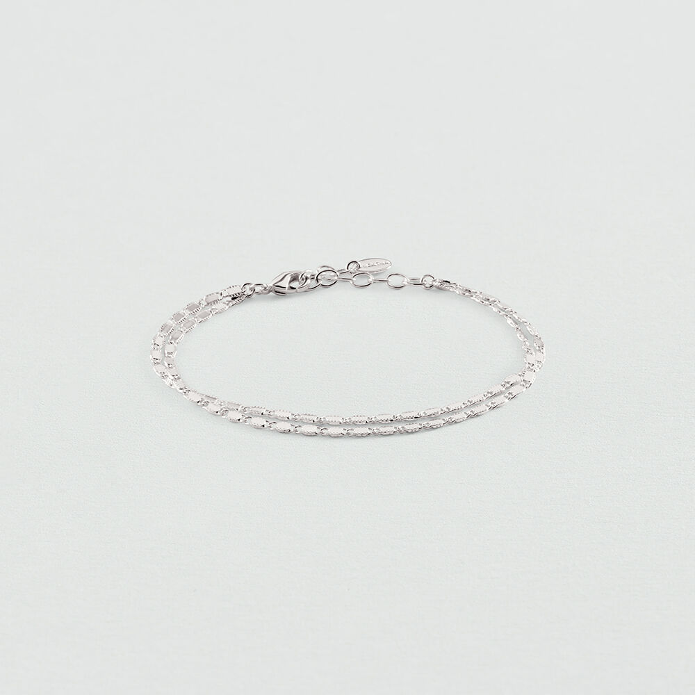 Link bracelet JUSSIEU - Silver - Bracelets  | Agatha