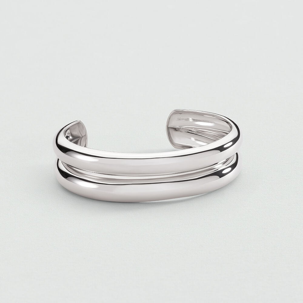 Cuff RUE DE SEINE - Silver - Bracelets  | Agatha