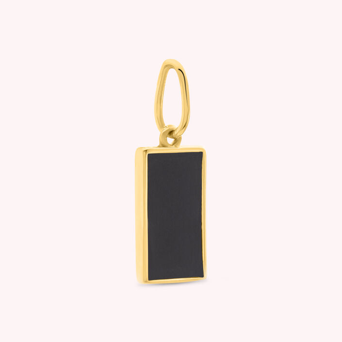 Pendant RECTANGL - Onyx - All jewellery  | Agatha