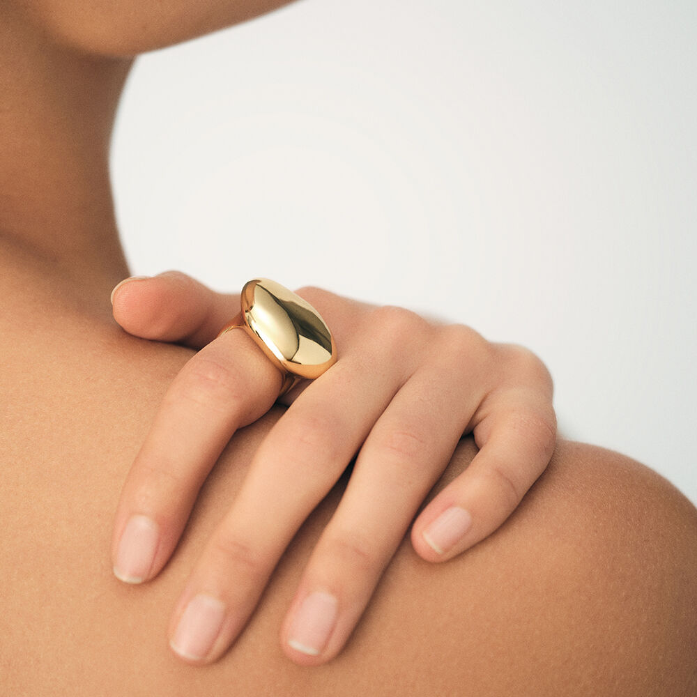 Thin ring ODYSSEE - Golden - Rings  | Agatha