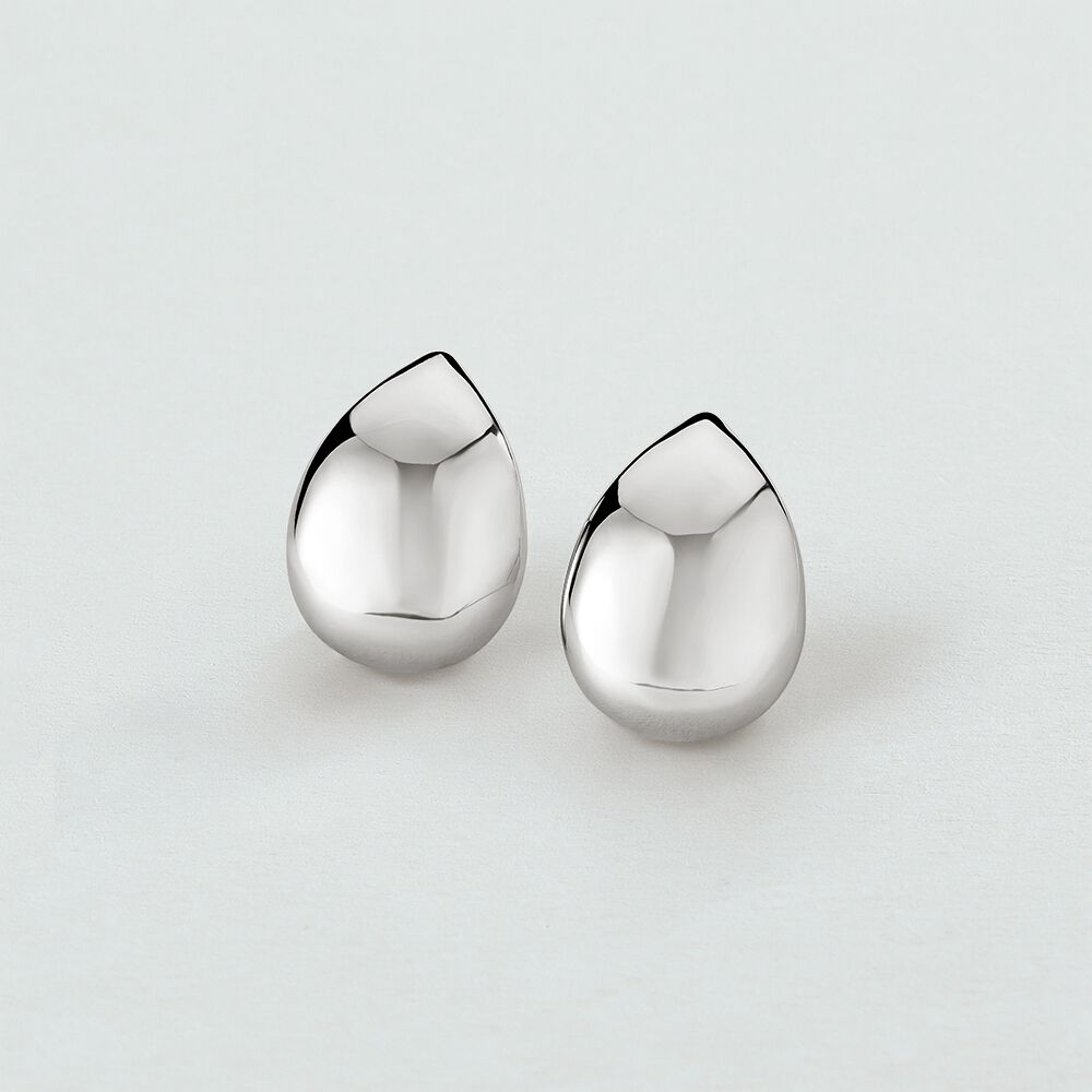Long earrings DANAE - Silver - Earrings  | Agatha
