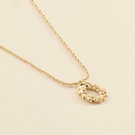 Choker necklace NEC1TRESSE - Golden - All jewellery  | Agatha