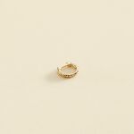 Hoop piercing TRESSEE - Golden - All jewellery  | Agatha