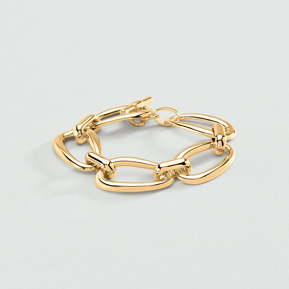 Link bracelet ABBESSES - Golden - Bracelets  | Agatha