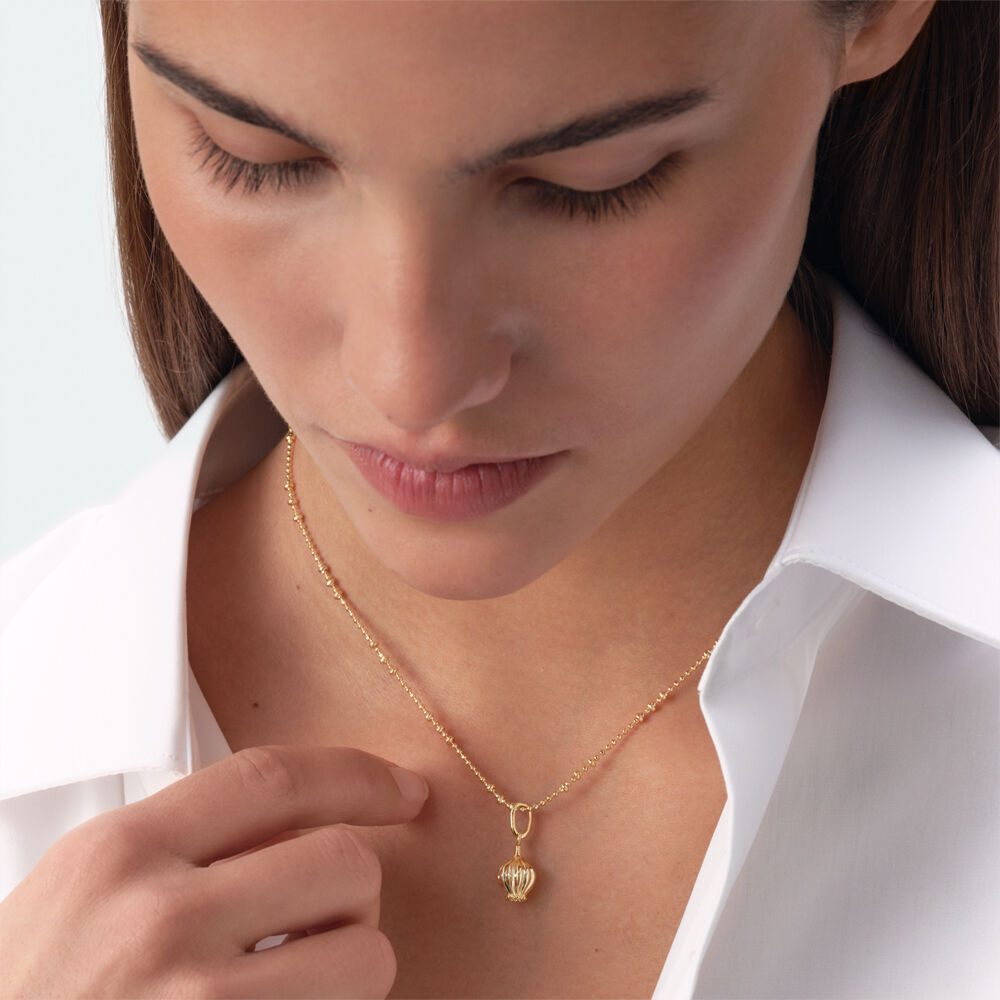 Pendant BUD - Golden - All charms  | Agatha